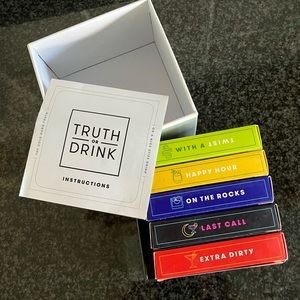 Truth or Drink Card Game